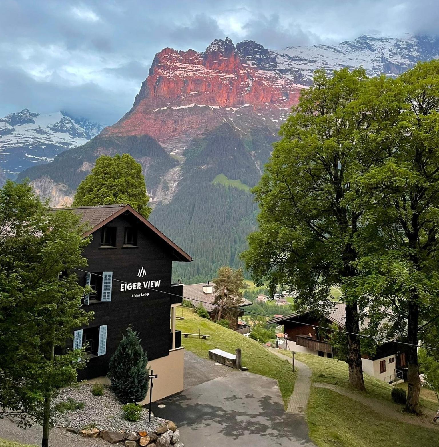 Eiger View Alpine Lodge Grindelwald Exterior foto